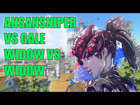 ANSANSNIPER WORLD BEST WIDOWMAKER AGAINST GALE - GRAND MASTER OVERWATCH SEASON 24