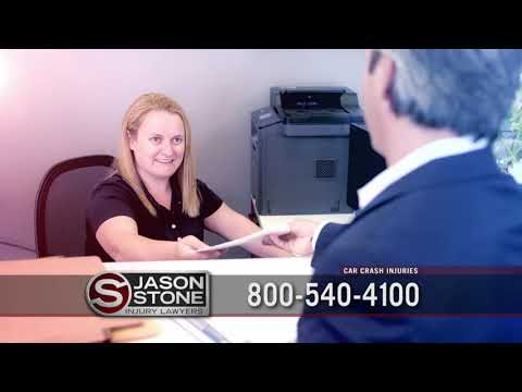 After a Serious Car Accident Call Jason Stone Injury Lawyers - 888-958-0720