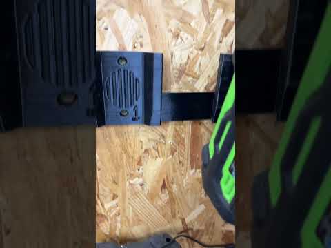 Wall mount EGO Power+ Battery Storage. #3dprinting #diy #organization #ocd
