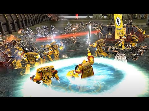 Imperial Fists fortified this position! - Astartes Mod | Warhammer 40K: Dawn of War 2: Retribution