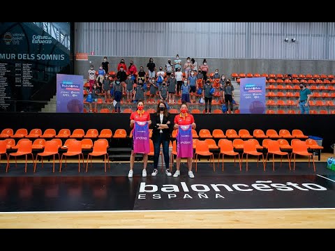 Laia Palau y María Conde, inspiración para las jóvenes jugadoras