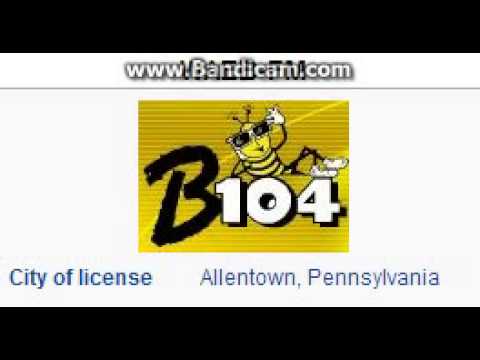 WAEB-FM 104.1 B104 Allentown, PA TOTH ID at 4:00 p.m. 7/5/2014