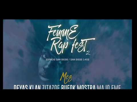 Femme Rap Fest - saludos Diema .
