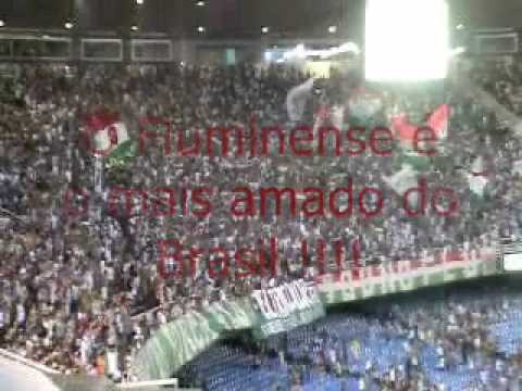 Fluminense 3x2 Avaí (27.set.2009)  Homenagem à torcida tricolor