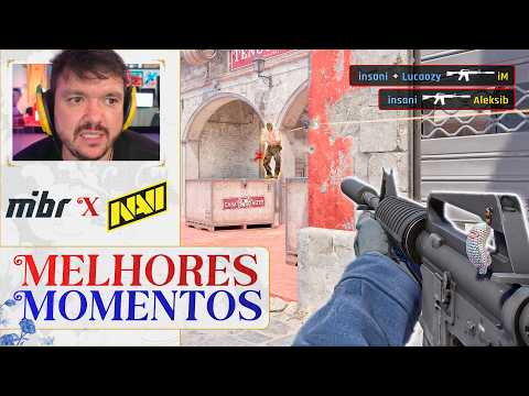 MIBR vs NAVI - HIGHLIGHTS - PERFECT WORLD SHANGHAI MAJOR 2024 ELIMINATION STAGE