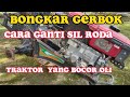 Cara Ganti Sil Roda Traktor Yang Bocor Olinya Cukup Mudah