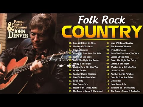 Folk & Country Songs Collection 🎤 Best Of 80s 90s Folk Songs 🎸 Country Folk Music