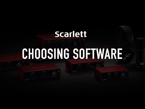 Choosing software