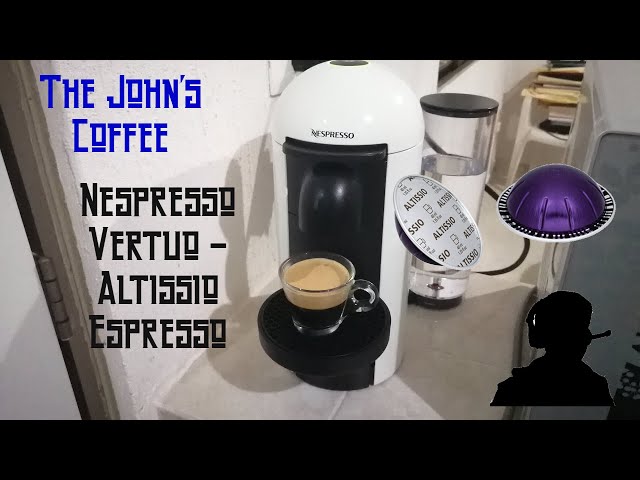 Vídeo relacionado con Nespresso Vertuo - 100 Cápsulas de Café Altissio - Intensidad 9 - Para Espresso 40 ml - (10 estuches de 10)