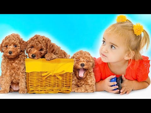 Alice aprende a cuidar de su nueva mascota!