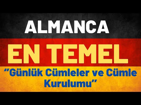 Almanca En Temel Cümleler -49 #almancaa1 #almancaöğren #almancakelime