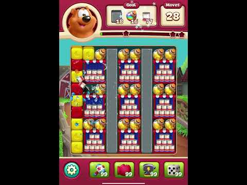 TOON BLAST Levels 3543 - 3550 [No Boosters]