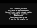 Daughtry -Lullaby (Lyrics on Screen ...