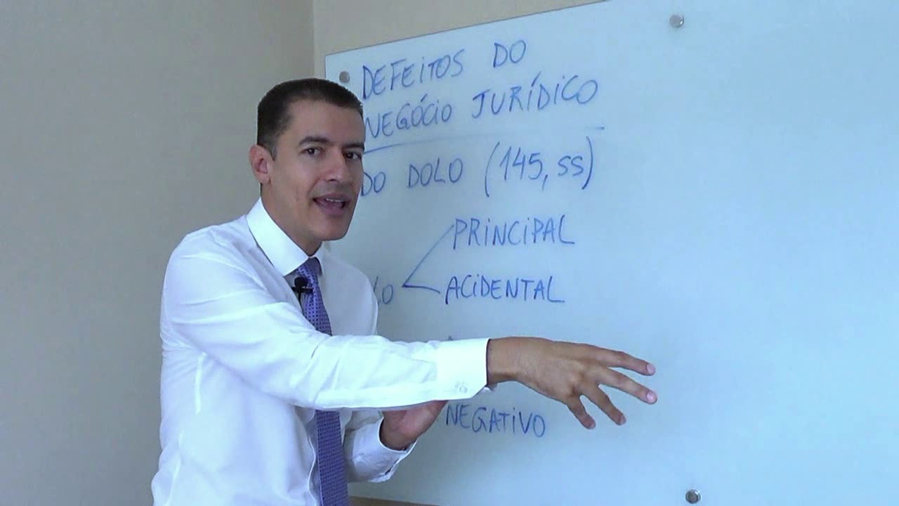 DEFEITOS DO NEGÓCIO JURÍDICO   ERRO E DOLO