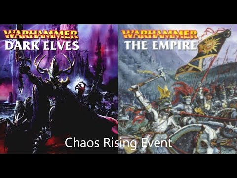 Warhammer Fantasy 6th Edition Battle Report - Dark Elves Vs Empire 1500 Points #57