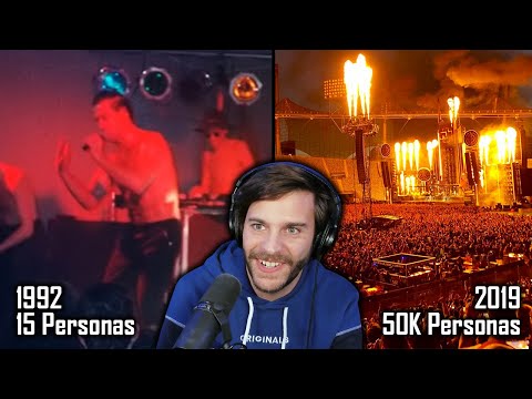 8 Bandas: Primer show VS Último show | Rammstein, Muse, Metallica, Soda Stereo, RHCP, RATM, Coldplay