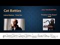 Joshua Redman - Cat Battles (Transcription)