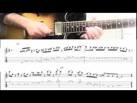 Lock Down Lick #1 John Scofield (with TAB)