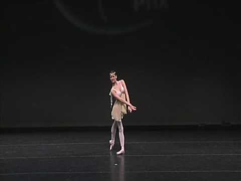 Beckanne Sisk - YAGP NYC Finals 2009 - Variation from "Diana and Acteon"
