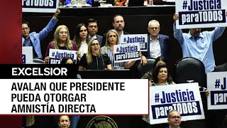 Entre gritos y reclamos, diputados del oficialismo avalan reforma a la Ley de Amnistía