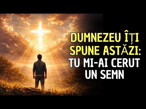 Dumnezeu îți spune astăzi: Ai cerut un semn — iată-l | Dumnezeu este Călăuza mea