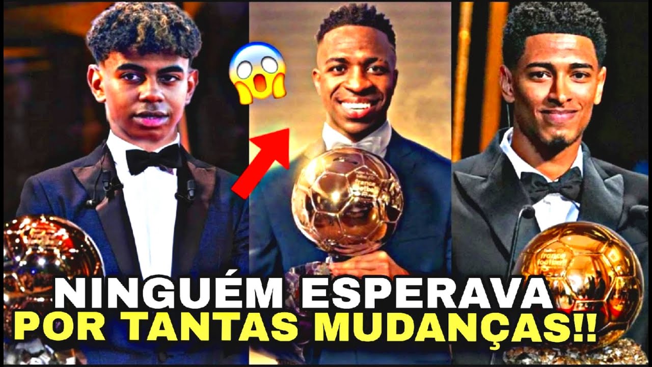 🚨🚨COM MUITAS MUDANÇAS!! OLHA COMO TÁ O RANKING ATUALIZADO DA BOLA DE OURO 2024!!