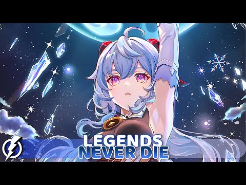 Nightcore - LEGENDS NEVER DIE (YouthNeverDies & microstrategy346 cover) - Lyrics