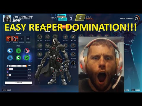 Overwatch 2 Stadium Easy Reaper Domination!