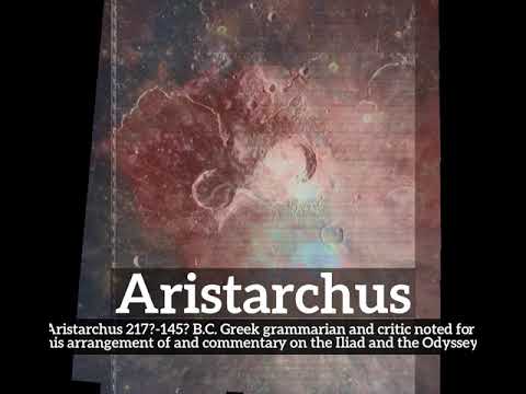 How Does Aristarchus Look? | What is Aristarchus? | How to Say Aristarchus in English?