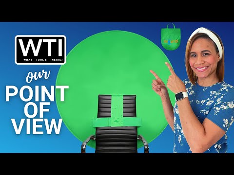 Webaround Big Shot Webcam Backdrops - WTI product video review