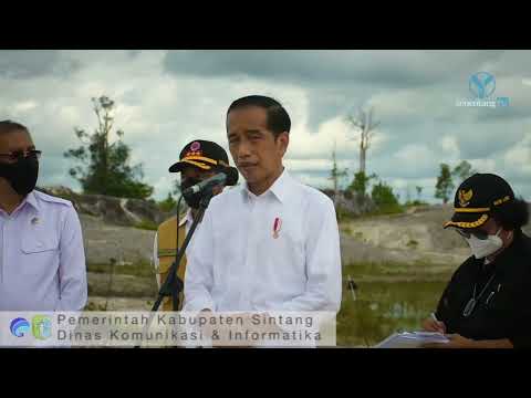 PENANAMAN POHON DI KEDABANG OLEH PRESIDEN RI