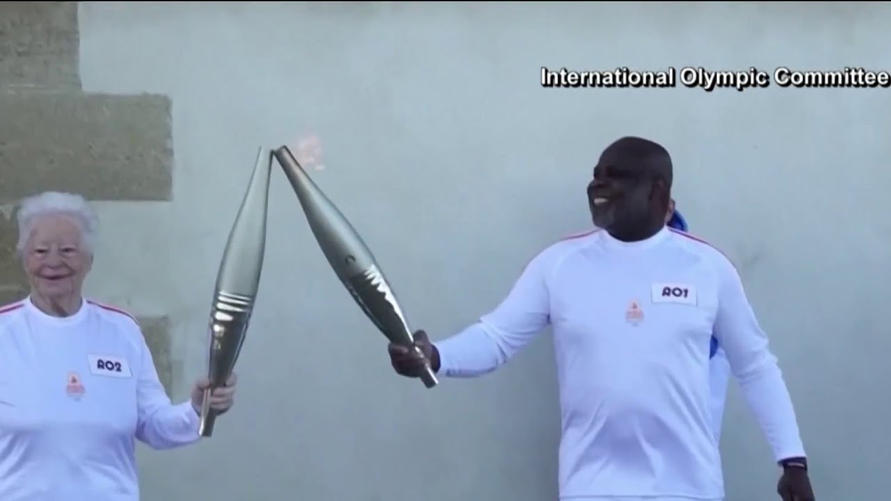 The 2024 Olympic torch relay kicks off in France and a look at two Olympic competitors