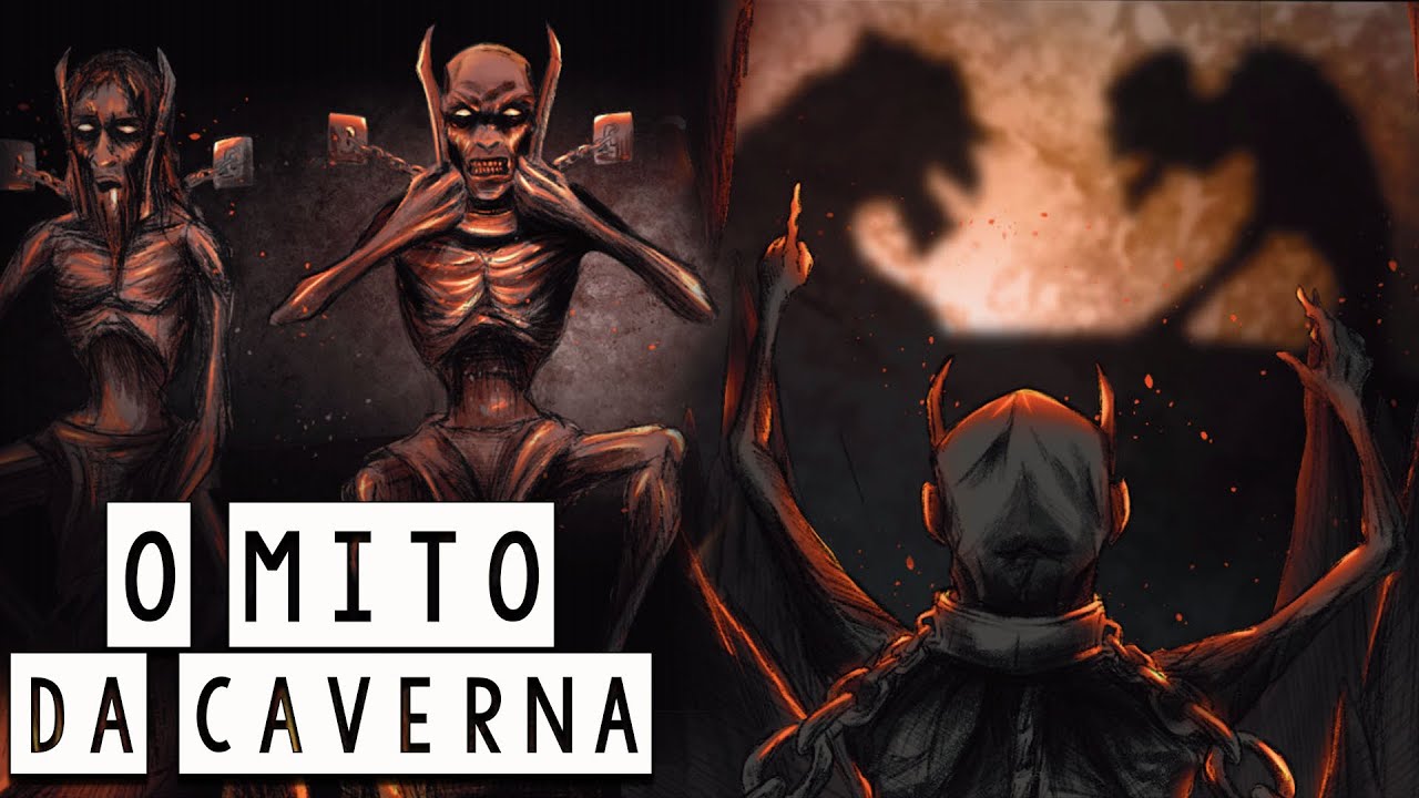 O Mito da Caverna de Platão - O Mundo das Sombras - Filosofia em Quadrinhos - Foca na História