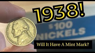 1938! First Year Jefferson Found! Will It Have A Mint Mark?