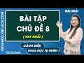 Khoa học tự nhiên 7 Cánh diều | Bài tập chủ đề 8 - Trang 128 - Giải KHTN 7