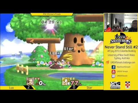Never Stand Still #2 - Project M Loser's Final - Star (Sonic) vs. Lux (Zelda)
