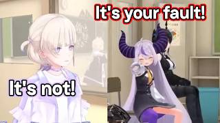 Laplus blaming Bancho's English is funny