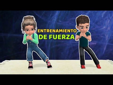 ENTRENAMIENTO DE FUERZA - 14 EJERCICIOS PARA NIÑOS