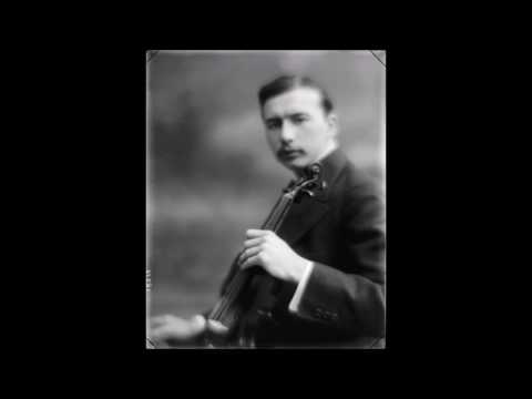 Franz von Vecsey(1893-1935)-Kreisler preludium&Allegro(Rec:Berlin 1925)