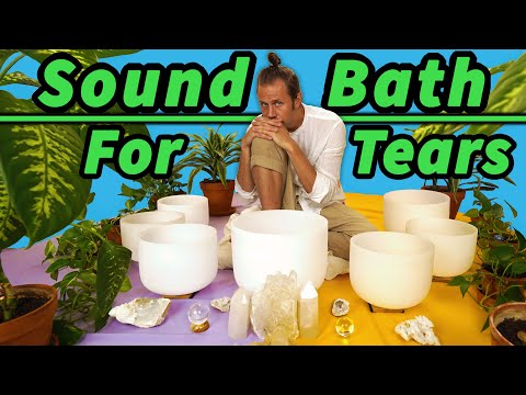 Emotional Healing Sound Bath | Crystal Singing Bowls for Releasing Heavy Emotions | Meditation Music