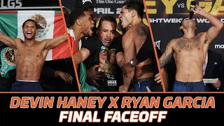 Ryan Garcia Chugs Beer After Badly Missing Weight, Chaos Overtakes Final Faceoff | Haney vs. Garcia