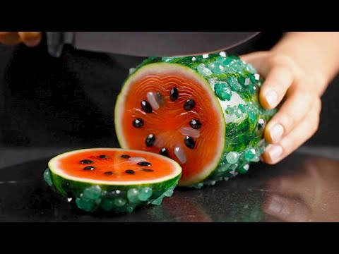 30 Minutes of Satisfying AI ASMR Glass Cutting Video | AI ASMR