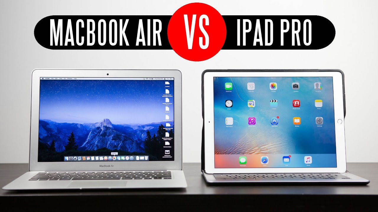 Apple iPad Pro vs 2015 13.3" Macbook Air