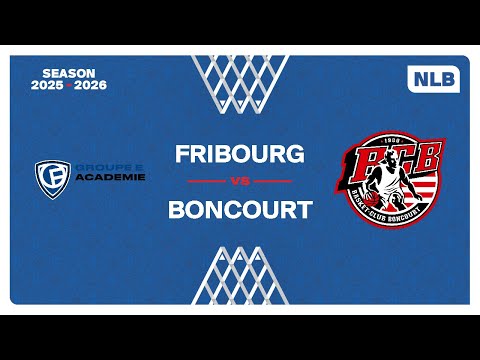 NLB Men｜Day 14: FRIBOURG vs. BONCOURT