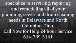 preview picture of video 'Plumbing Repair and 24 hour Service Delaware, Ohio'