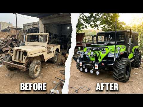 Thumbnail for Pakistani Mechanic Ultimate Jeep Restoration with Basic Tools by Jeep