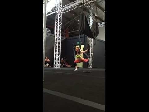 Blackbird - Aerial Yoga Demo by Andrea James Lui