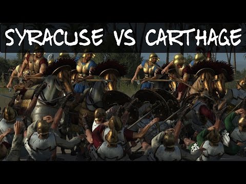 Total War Rome 2 Online Battle 147 Syracuse vs Carthage