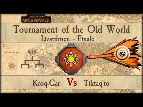 Tournament of the Old World - Lizardmen - Finale - Kroq-Gar Vs. Tiktaq'to