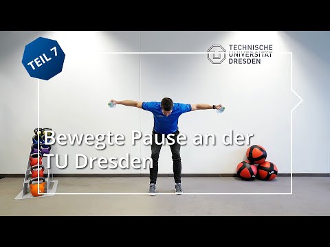 Bewegte Pause an der TU Dresden – Teil 7: Training mit Flaschen